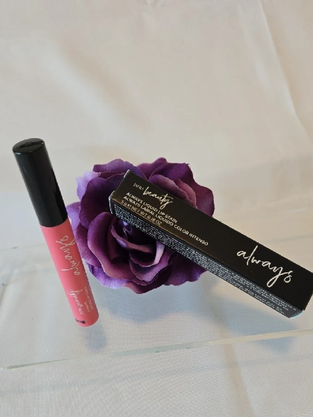 JAFRA Always Confident Liquid Lip Stain - Discontinued Pink Shade - NWT